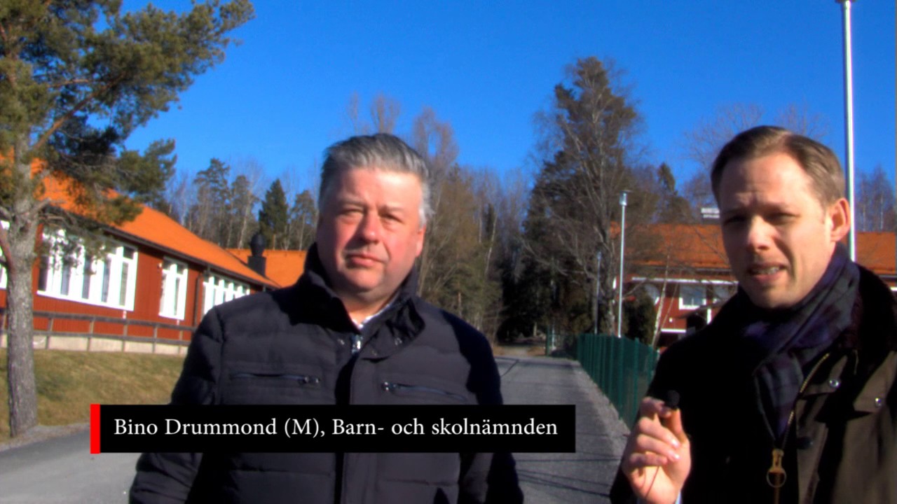 Presskonferens med Moderaterna om Fr&ouml;tunaenheten