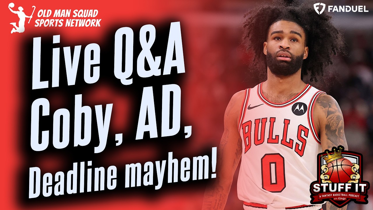 Coby White, Anthony Davis, James Harden Traded! | Live Q&A Week 16 (bonus) with Kingy and Noah