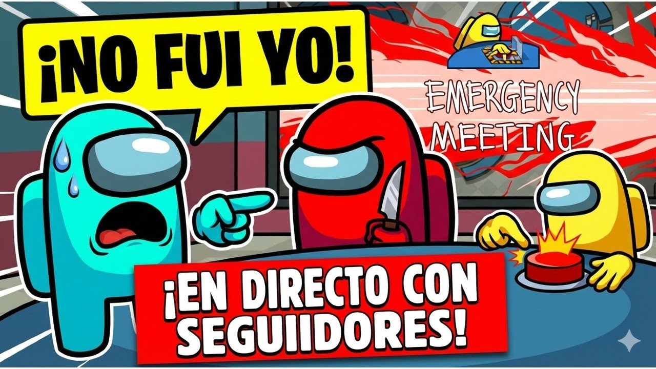 ¡TODOS CONTRA MÍ! 🤬 Me culpan siendo INOCENTE en Among Us (En Vivo)
