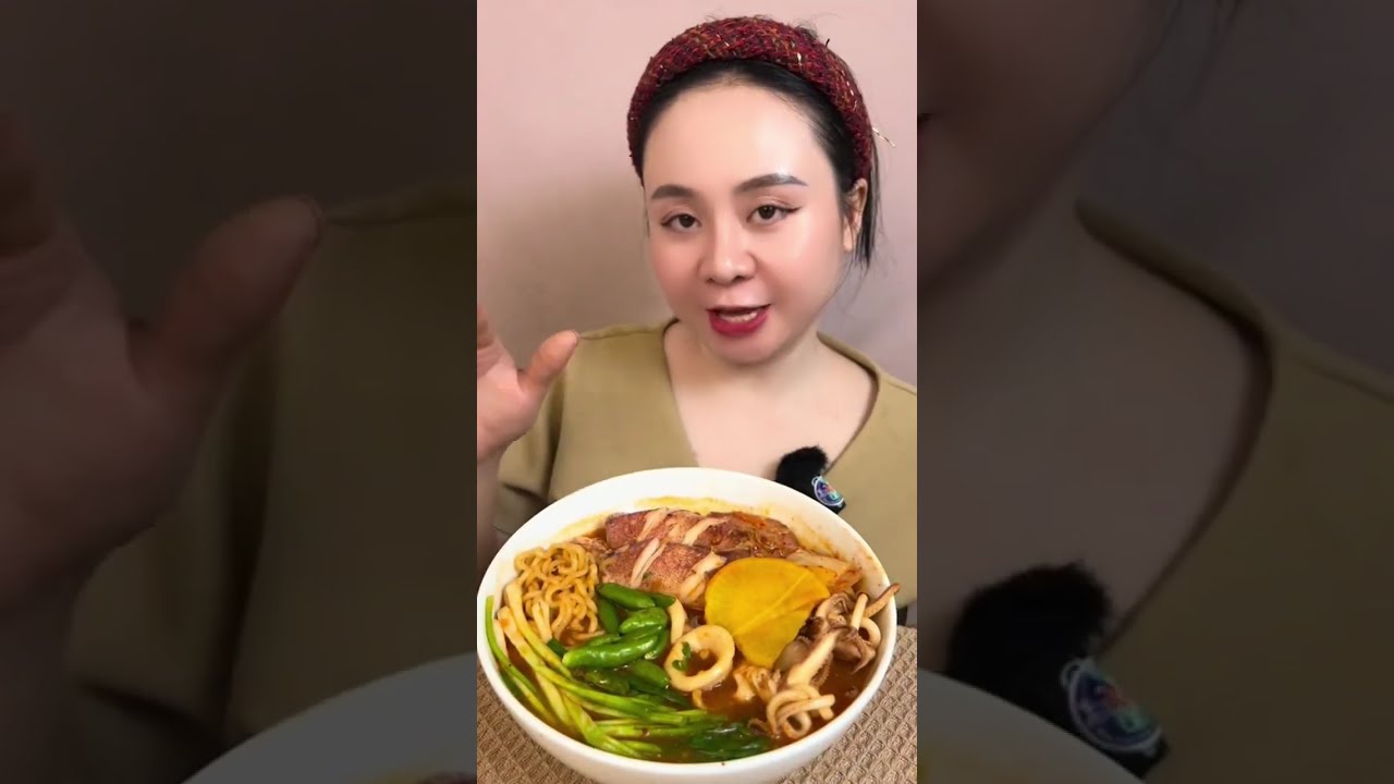 Mời mọi người Mukbang Mỳ Cay Mực, Mỳ Cay Bạch Tuộc, Mỳ Cay Hải Sản, Mỳ Tôm Trứng Trần với em nghen