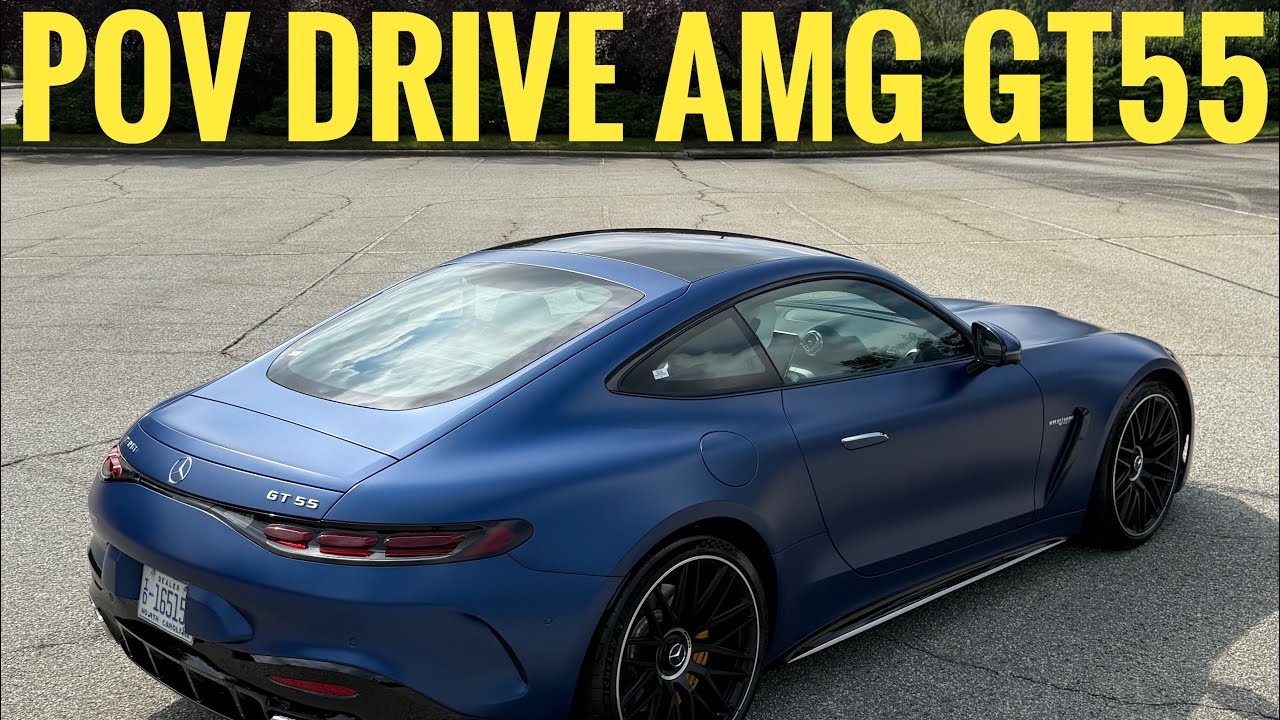 Mercedes-AMG GT55 POV Drive | Чистый звук и реалистичные характеристики