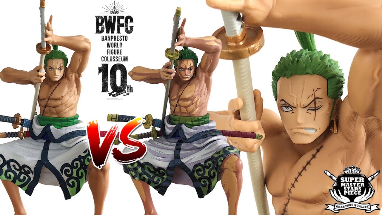 ZORO THE BRUSH VS TWO DIMENSIONS SMSP x BWFC 10th Anniversary (UNBOXING) | One Piece Figure Review