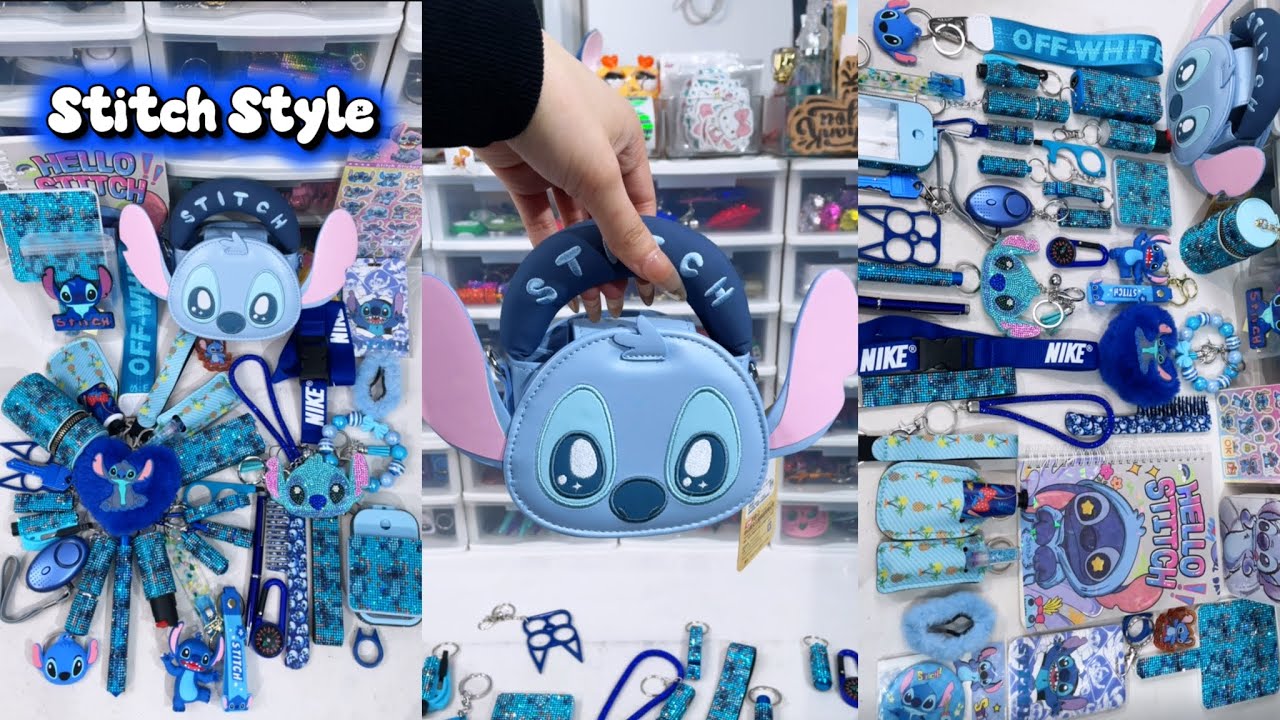 Cute Stitch 😻#selfdefenseplug #linkinbio #keychain #selfdefensekeychain #asmr #mysteryscoop #safety 