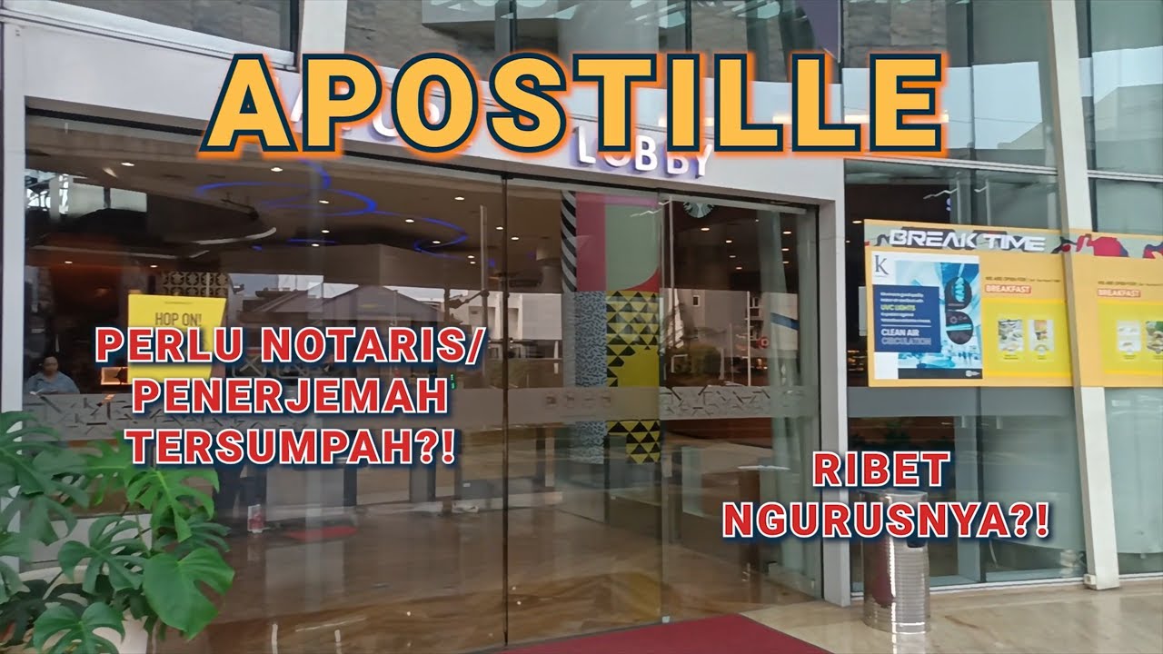 Langkah Langkah Mengurus Apostille Dokumen di KEMENKUMHAM #IISMA