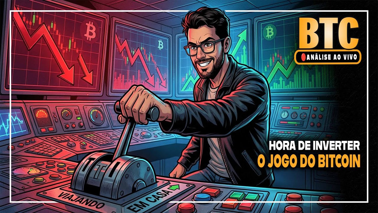 🤔 AFINAL, O BITCOIN REVERTEU A TEND&Ecirc;NCIA? 🔵 AN&Aacute;LISE AO VIVO DO BTC