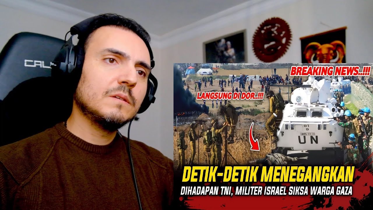 🔴Почти столкновение‼️Войска TNI сталкиваются с израильскими военными, которые пытали жителей Газы...