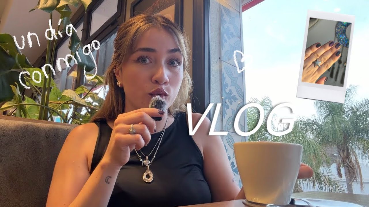 Vlog- UN DÍA CONMIGO haciendo cosas sola, yendo a la manicura, cafetería & compras 💘🥀