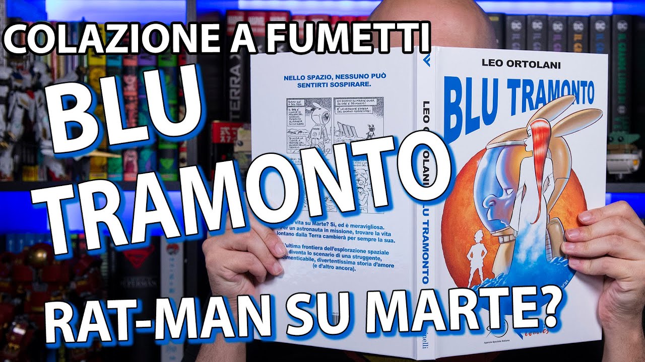 Blu Tramonto: Leo Ortolani porta Rat-Man su Marte