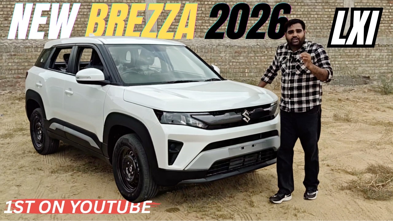 New Brezza LXI 2026 Variant | Detailed Review | Complete Exterior and Interior Details 🚗