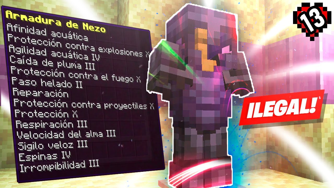 CONSIGUIENDO la (IMPOSIBLE) MEJOR ARMADURA de MINECRAFT