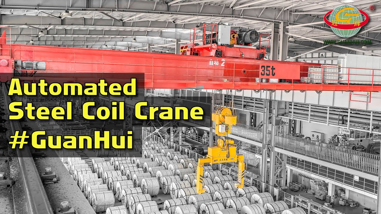 Automated Coil Crane in Action | Smart Handling for Stainless Steel in 2025