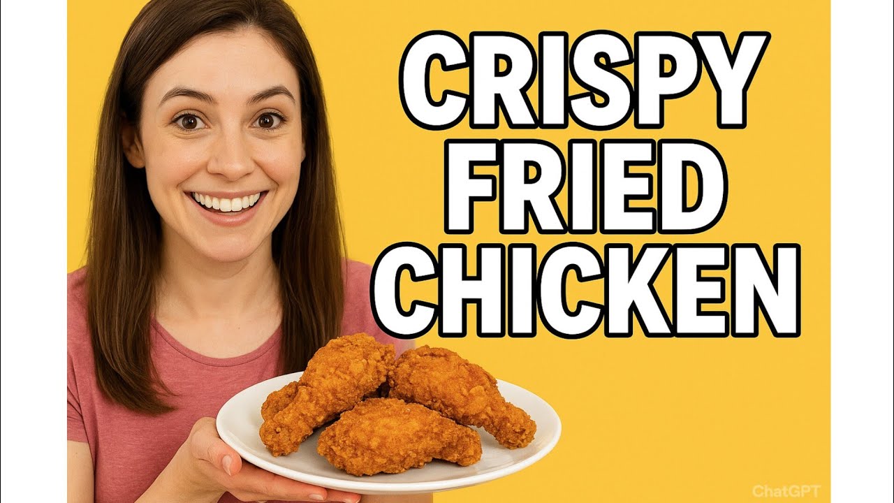 Crispy Fried Chicken Recipe | Easy School Lunch Box Idea for Kids 🍱 