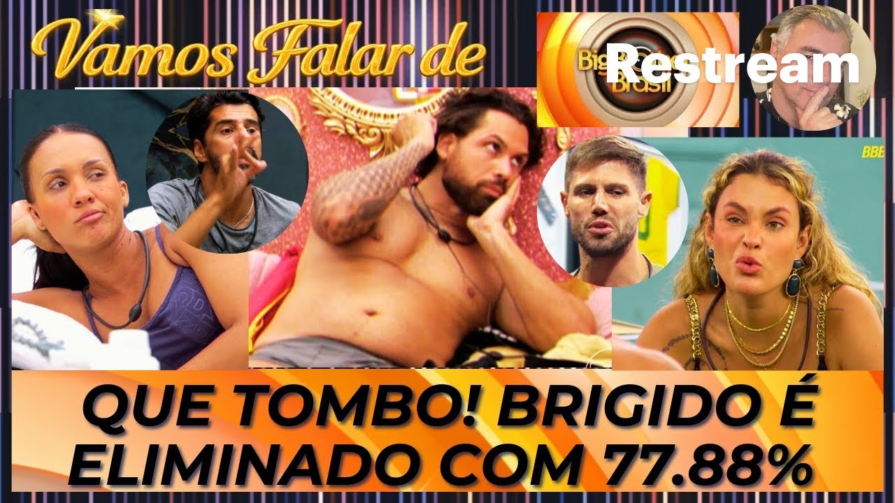 BBB 26: O TOMBO DE SARAH, MAXI, JONAS E ALBERTO: BRIGIDO É ELIMINADO COM 77.88% DOS VOTOS DO PÚBLICO