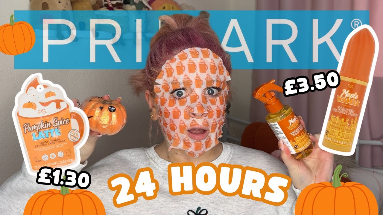 Только 24 часа в сутки, используя косметику PRIMARK PUMPKIN SPICE?! Они действительно приятно пах...