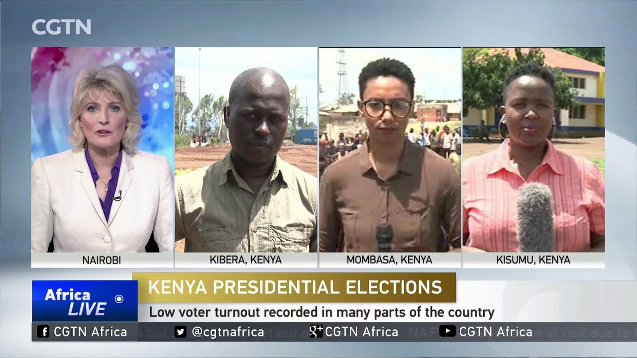Kenyan vote in repeat presidential election