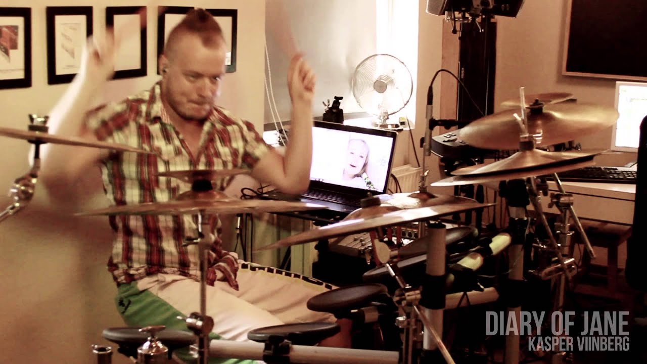 The Diary of Jane (Breaking Benjamin) - drum cover by Kasper Viinberg