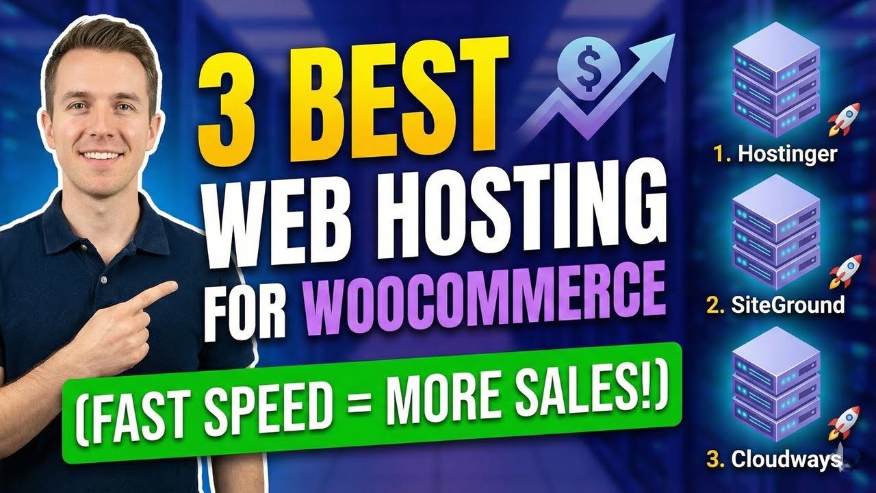 Best Hosting for Ecommerce Website in 2026 (Speed & Performance Tested!)