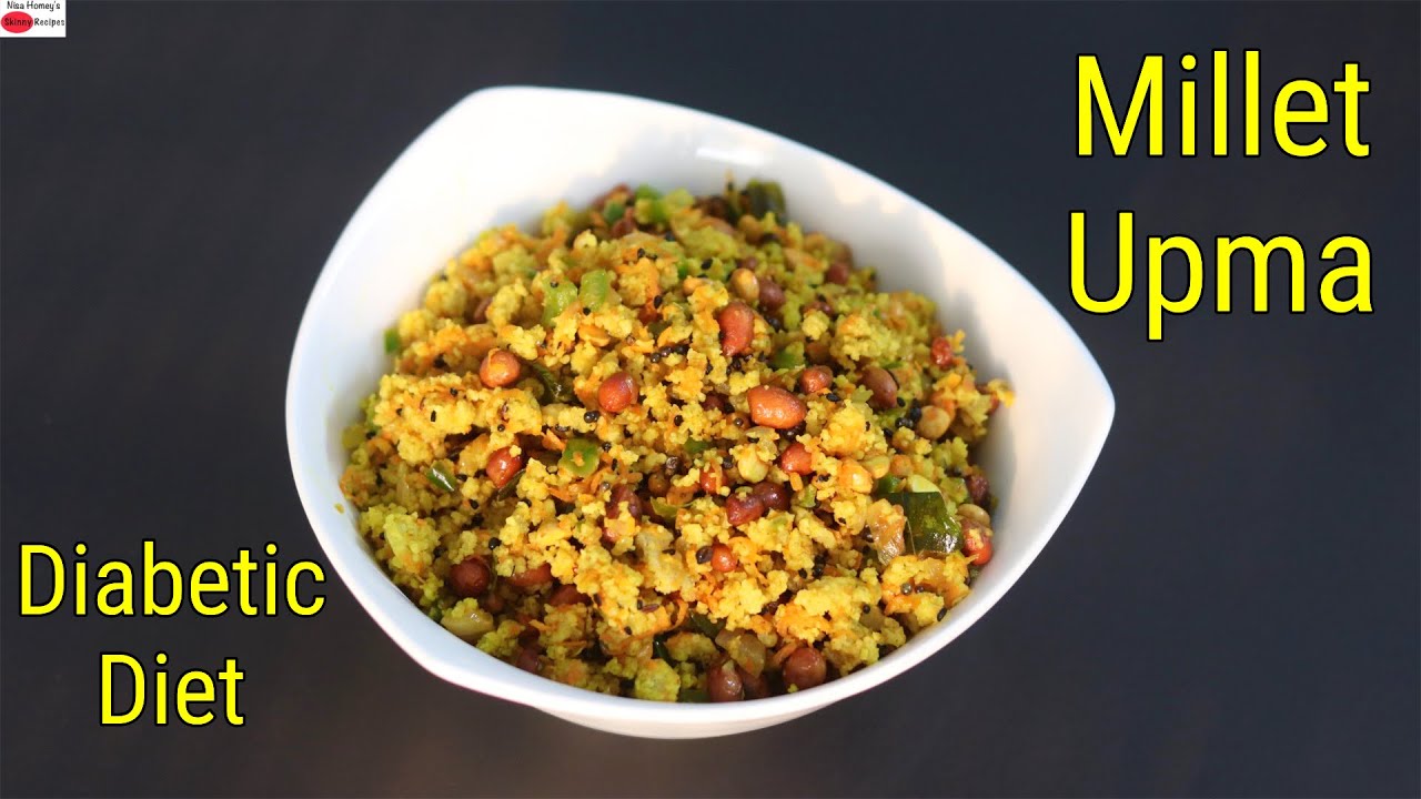 Millet Upma - Foxtail Millet Upma Recipe - Healthy Millet Recipes For Weight Loss  | Skinny Recipes