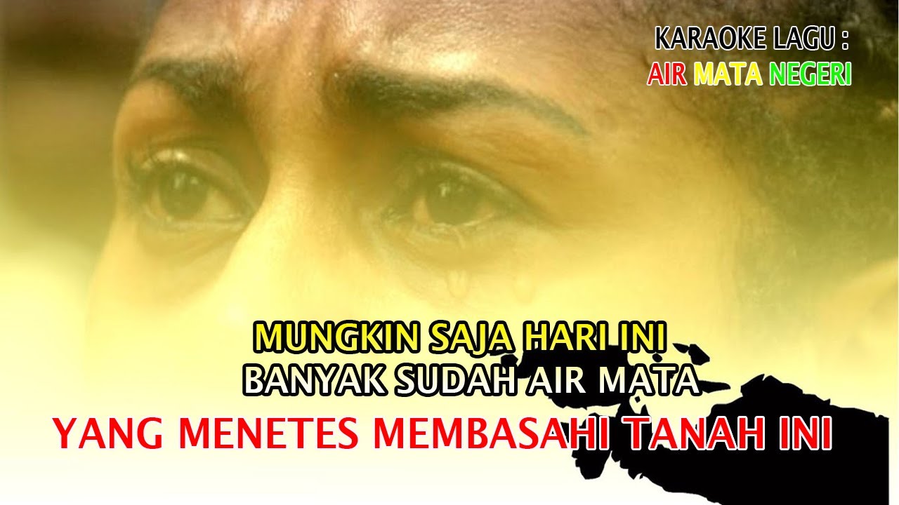 AIR MATA NEGERI KARAOKE