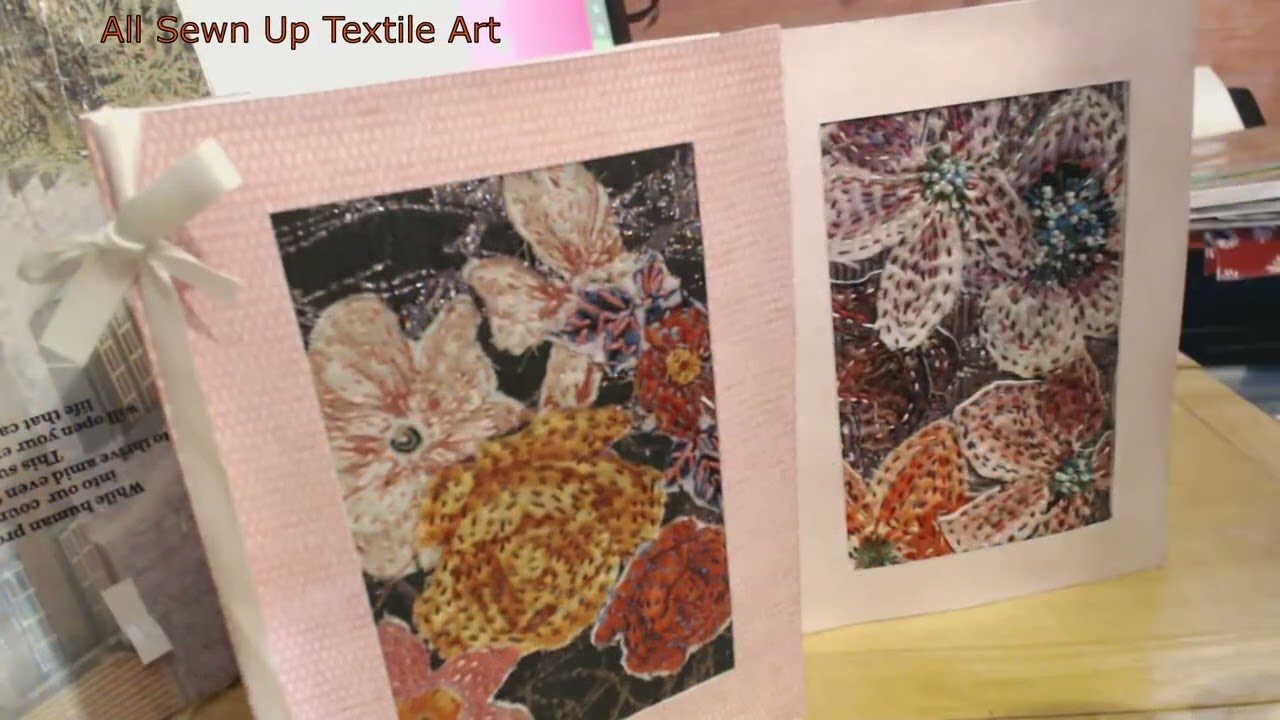 How to Make a Slow Stitch Greeting Card