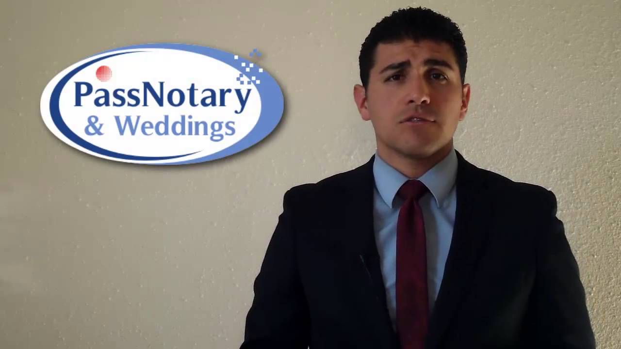 Notary Public & Wedding Ceremony Service - PassNotary.com