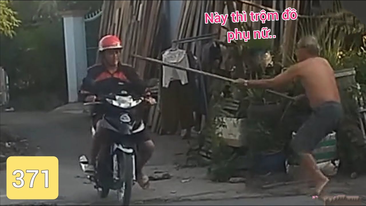 Quần áo phụ nữ mà cũng trộm , gặp ngay ông chú Nóng Tính...