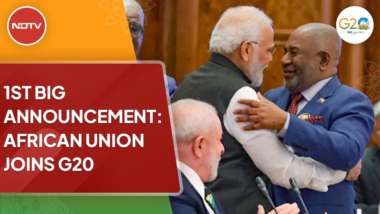 G20 Summit 2023: African Union Joins G20 After PM Modi Hugs Chief, Offers Him Seat At Table