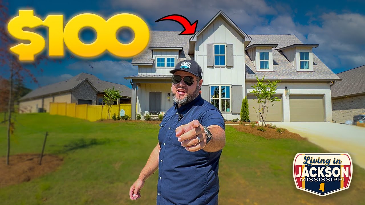 You COULD Get This NEW Home for $100 | St Jude Dream Home FULL TOUR - Flowood MS