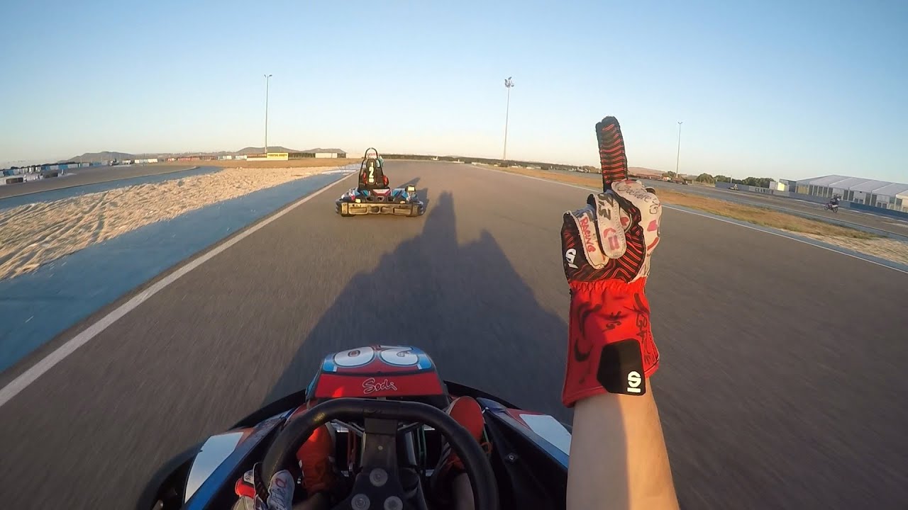 [HD] Tanda + vuelta rápida en Karting KR24 Conil