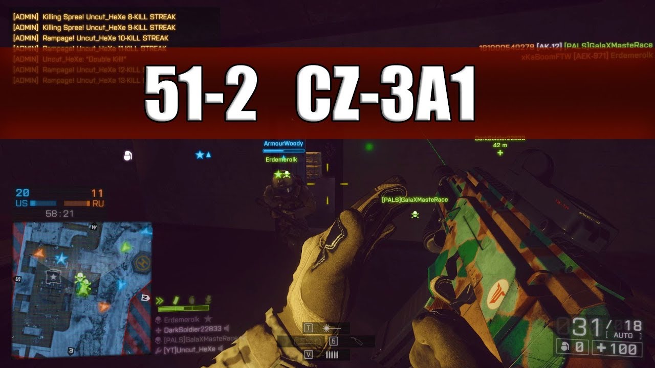 Solo Carry | CZ-3A1 Gameplay on Locker | 51-2