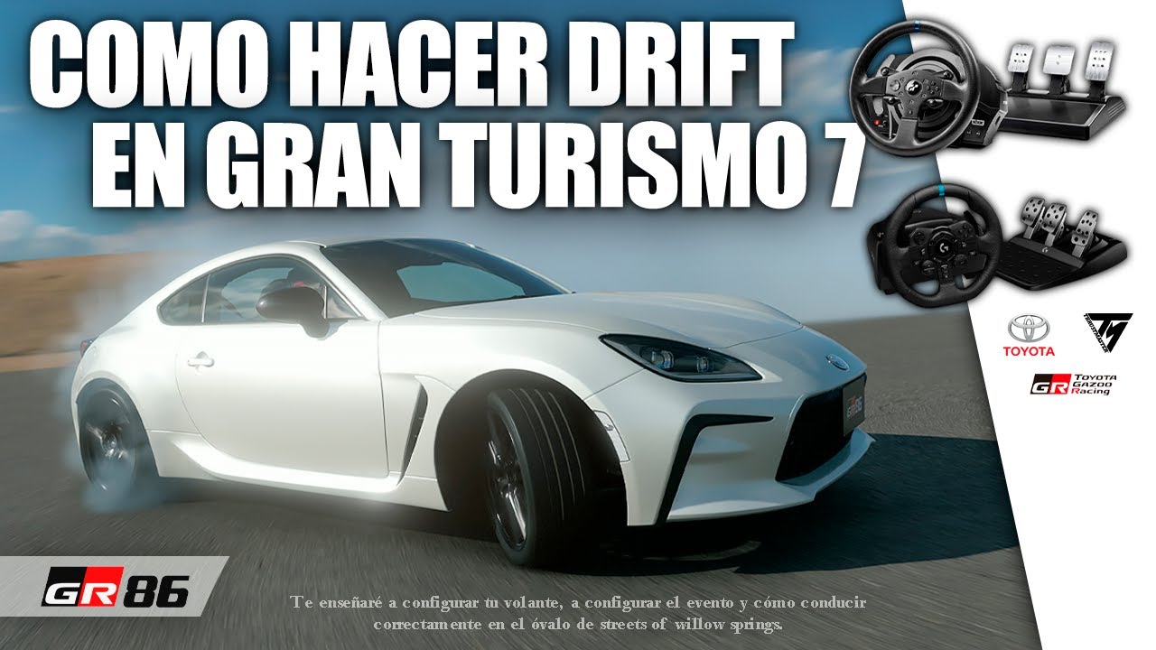 Como hacer Drift en Gran Turismo 7 con volante  | Nivel Básico. #gt7 #granturismo7 #tutorial
