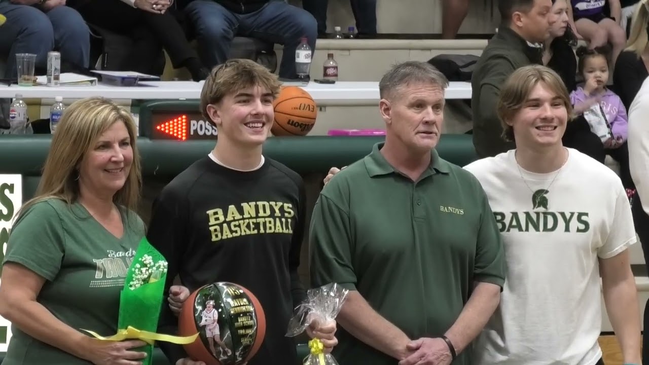 Bandys Basketball Senior Night 2026