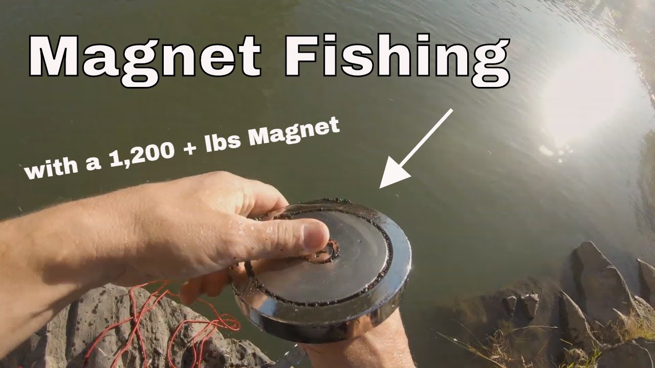 Magnet Fishing * Brute Magnetics Kit * 1200 lbs Magnet