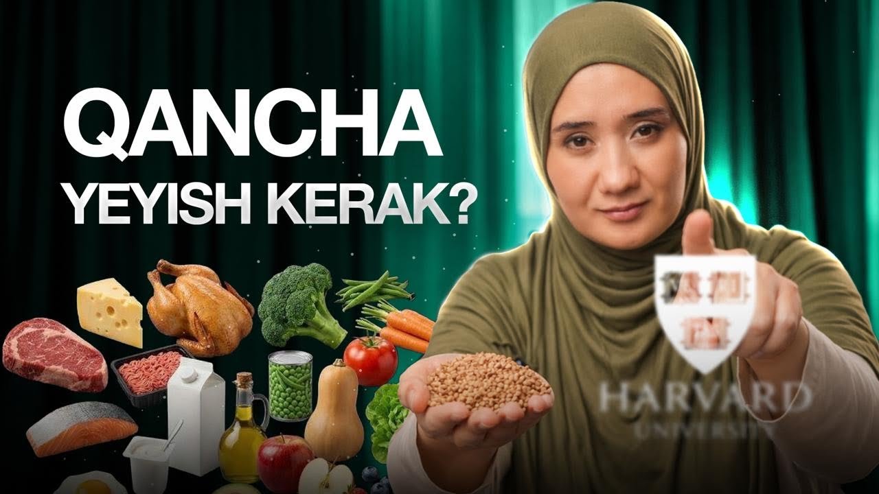 OZDIRUVCHI TO'G'RI TARELKA FORMULASI. HARVARD TADQIQOTI 2026 | OSIYO ISMAILOVA