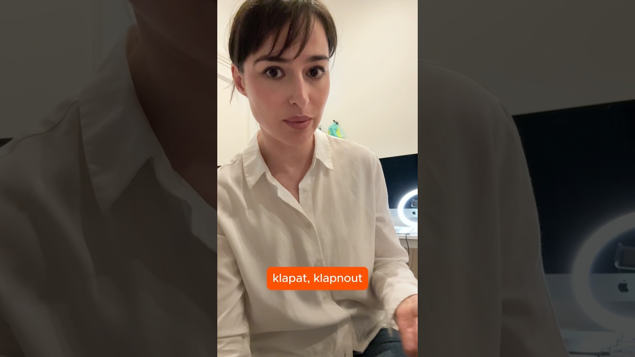 Klapat klepnout чешские глаголы #чешскийязык #чешскийонлайн #чешскийязык #чехия #курсычешского