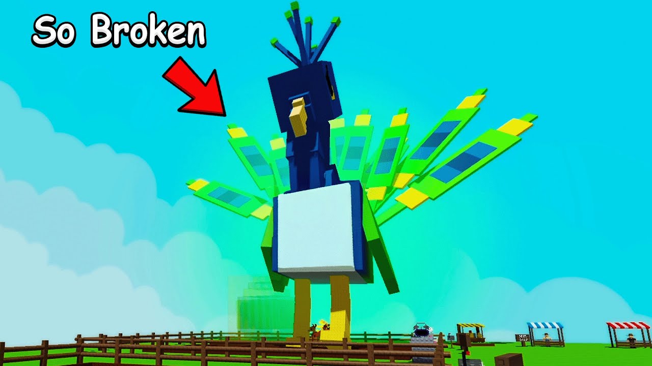 Trading for a GODLY Mega Peacock... (Most Broken Pet)