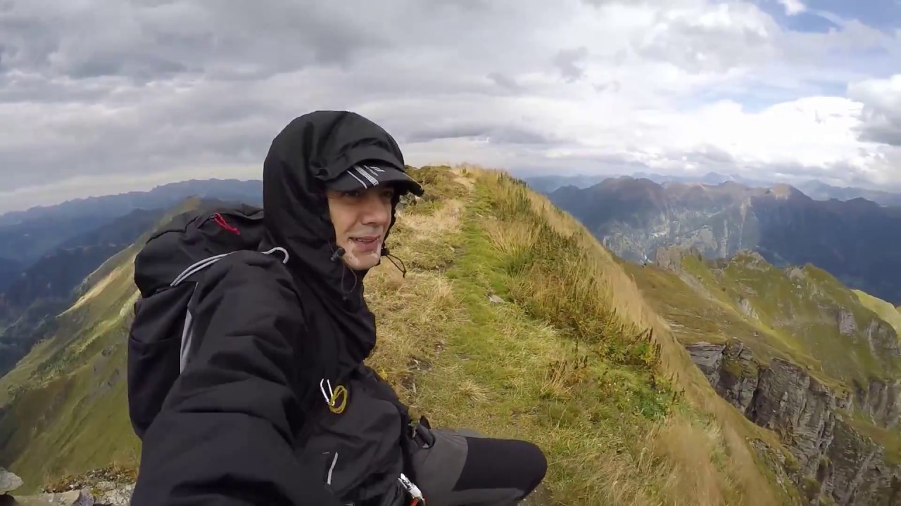 Türchlwand Mt peak in Austria Elevation 2577 meters (GoPro HERO4 Black)
