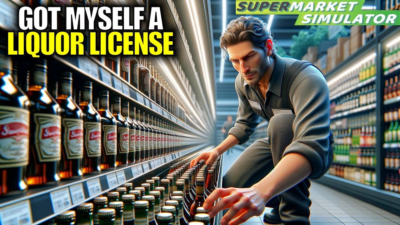 Booze Changes The Game | Supermarket Simulator Gameplay | Part 14