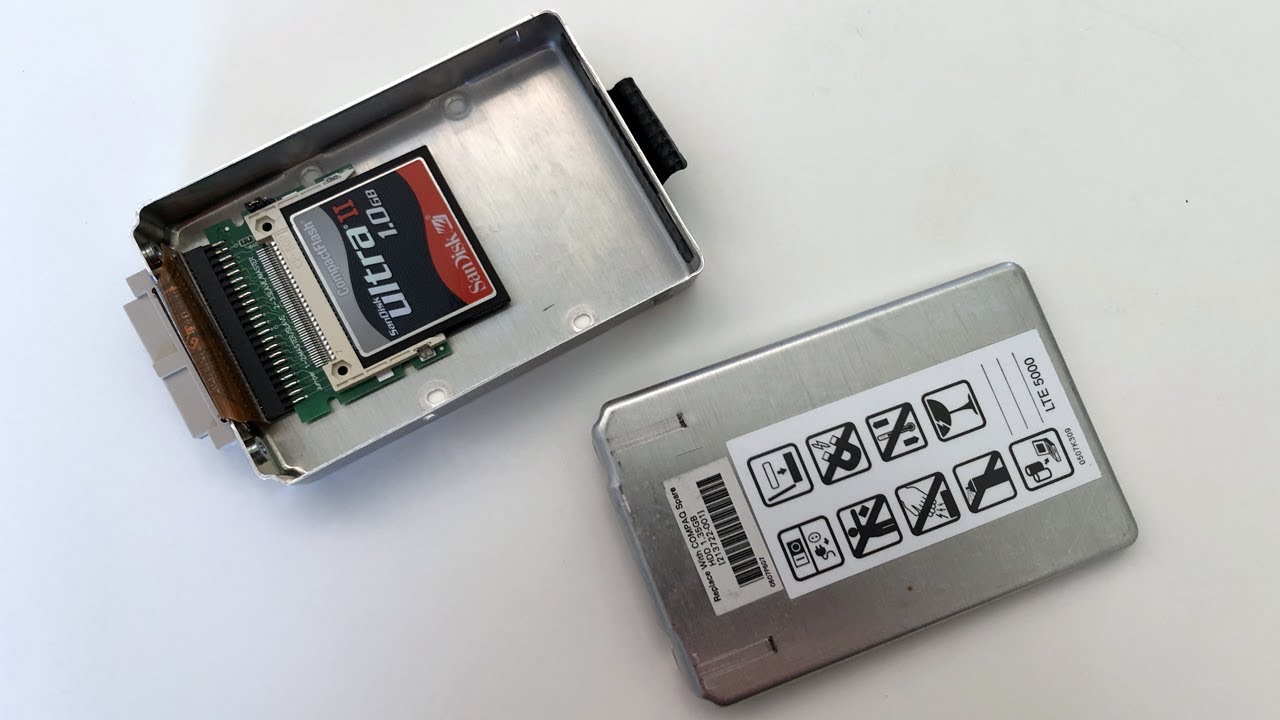 Compaq LTE 5000 [PT2]: CF Card Install - #IJDM005
