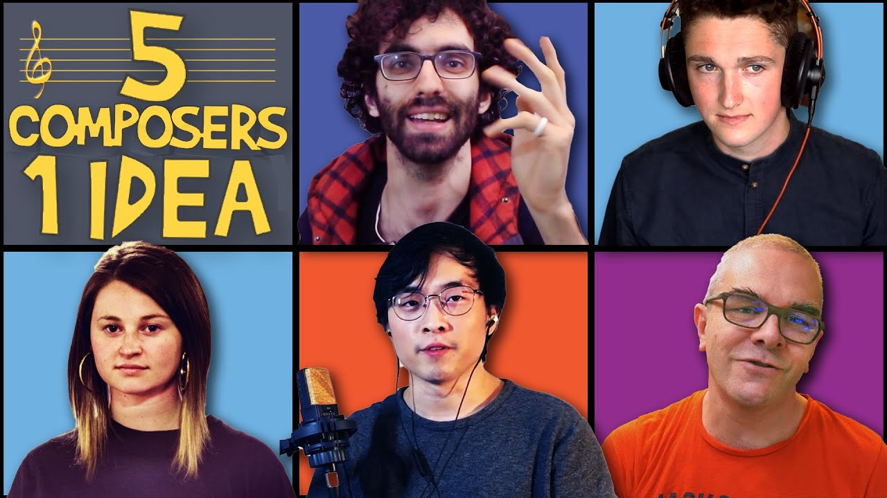5 COMPOSERS 1 IDEA (ft. June Lee, David Bennett, Ben Levin & No Compliments)