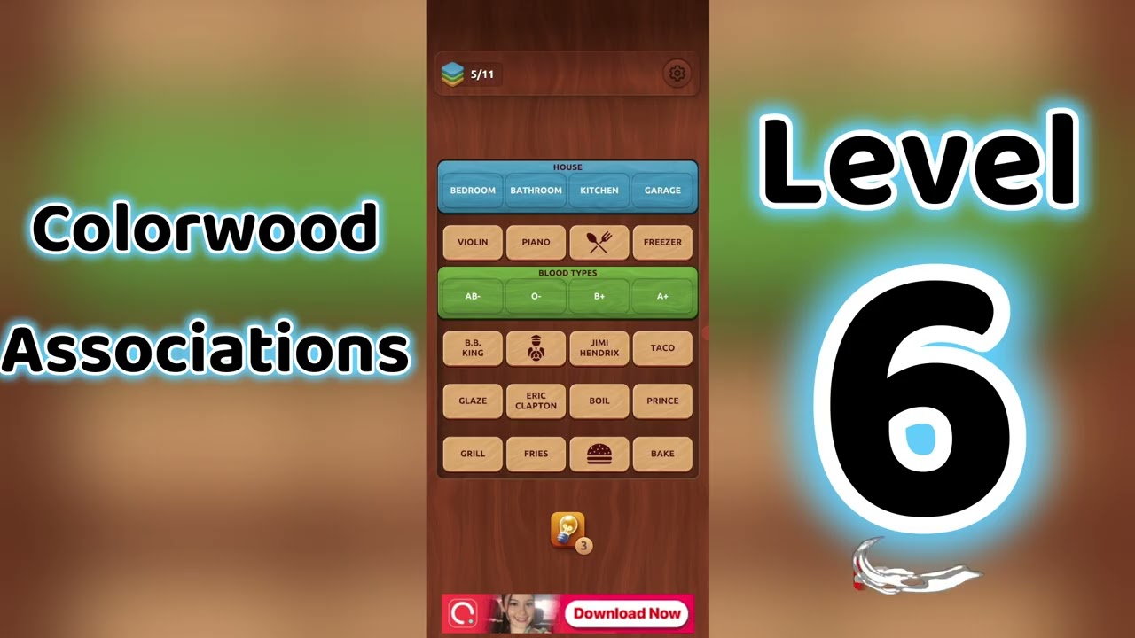 Colorwood Associations Level 6 Answers 🧩✨ | Go Answer
