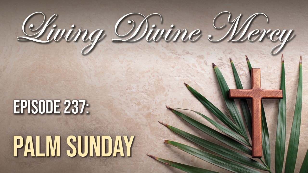 Palm Sunday - Living Divine Mercy (EWTN) Ep. 237 w/ Fr. Chris Alar