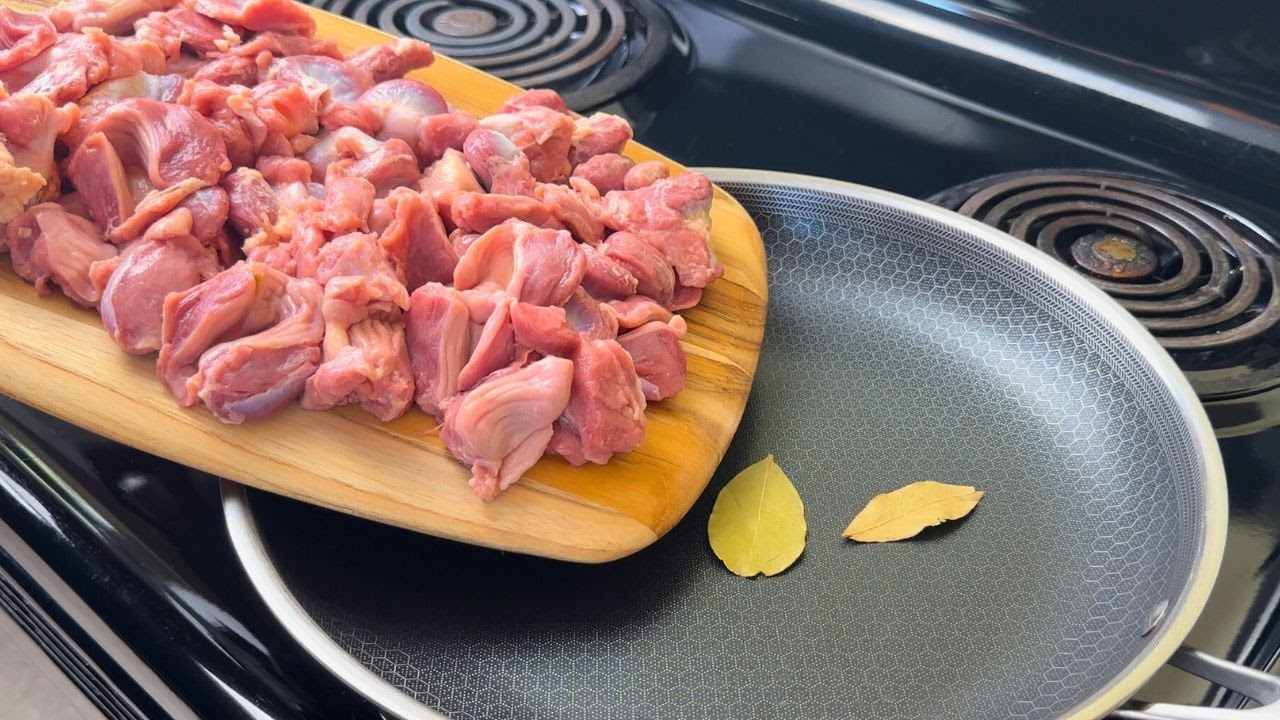 Secret to tender CHICKEN Gizzards EVERY TIME! Try This Easy Trick & you won't make it any other way!