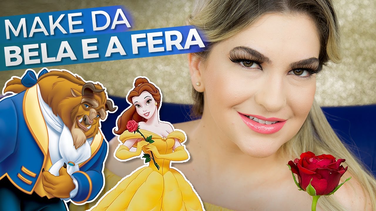 A MAQUIAGEM DA BELA E A FERA