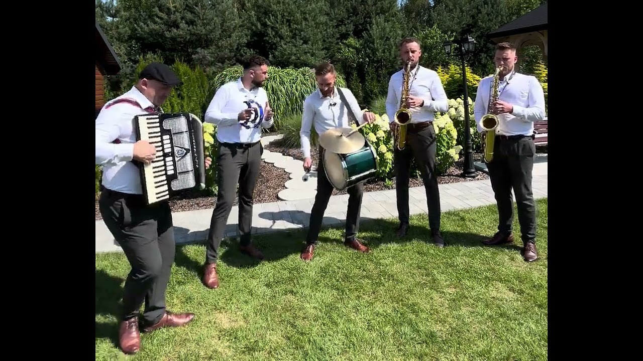 LEGATO - Marsz weselny 🎷🪗 🥁 #2k24 akustycznie #folk #saxophone #akordeon