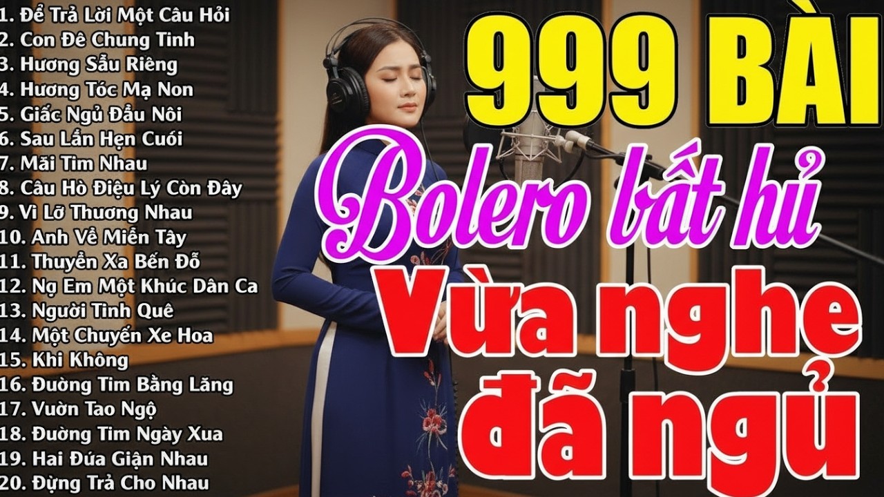 Mix Bolero Việt Nam Cho Đêm Dài Khi Không Ai Còn Ở Bên