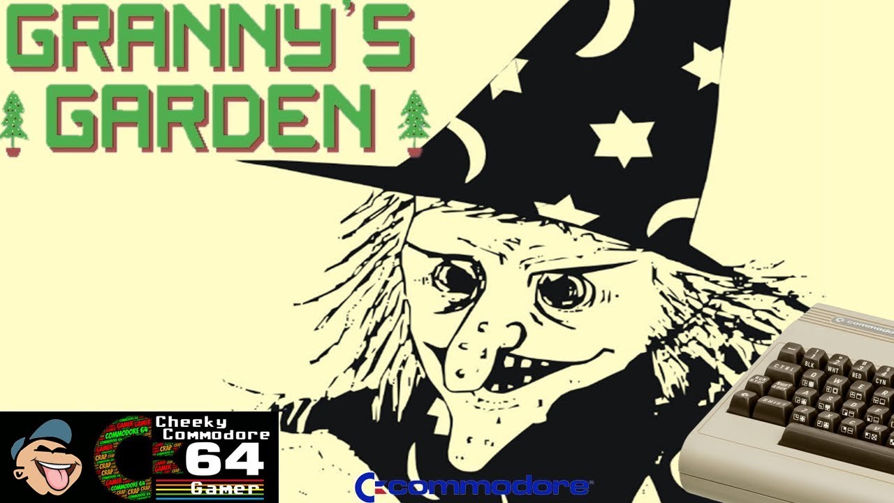 GRANNY'S GARDEN &ndash; Commodore 64 (1987) | Classic UK School Adventure Game