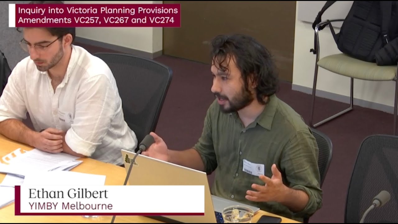 YIMBY Melbourne's Full Appearance – Victorian Planning Reform Inquiry