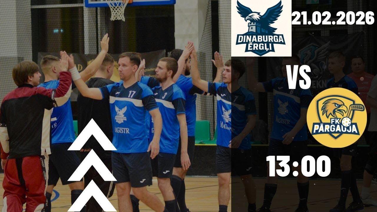 22.02.2026 - LČF 2.līga - Dinaburga Ērgļi - FK Pārgauja