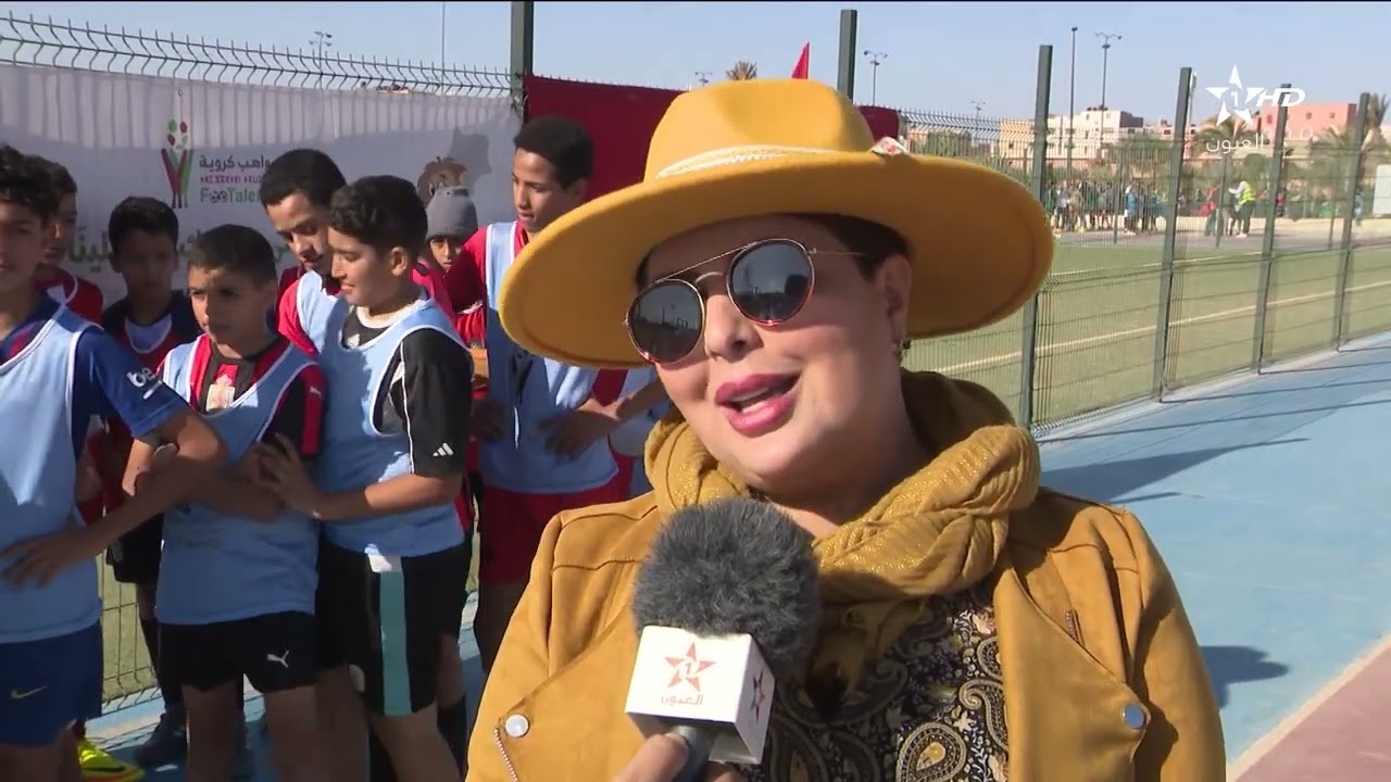 قافلة المواهب الكروية وصلت لمدينة العيون